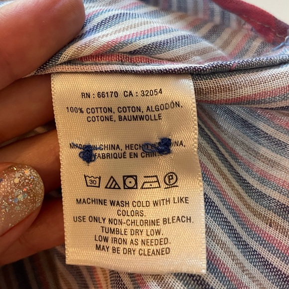 NWOT Anthropologie Holding Horses Hi-Low Tunic / size 2 - Picture 6 of 8